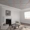 Ekena Millwork 66 56W x 66 56H x 38T Large May Decorative Fretwork Wood Ceiling Panels, Red Oak CELW67X67X0375MAYRO - alternate 1
